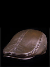 Winter Berets male warm Ear protection cap Men's outdoor leather hat