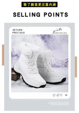 Autumn Winter High-Top Warm Cotton Boots Snow Boots for Cold Weather Comfortable Shoes for Women