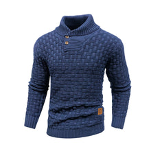Men’s Sweater Winter Knitted Crew Neck Warm Soft Long Sleeve Pullover Textured Ribbed Edge Comfortable High Quality Top US Size