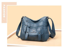 Soft Leather Mother Bag Large Capacity Fashionable Shoulder Crossbody Bag for Women