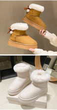 2026Winter Women Shoes Fashion High Top Cotton Shoes Plush Warm Snow Boots Winter Boots for Women Outdoor Non Slip Platform Boot