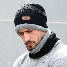 Winter Hats For Men Skullies Beanie Hat Winter Cap Men Women Wool Scarf Caps Balaclava Mask Bonnet Knitted Hat Gorras