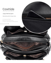 Women's Genuine Leather Portable Women's Bag 2025 New Arrival Fashion Large Capacity Versatile Messenger Bag Soft Leather Mom Bag for the Middle-Aged