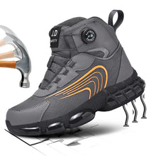 Steel Toe Cap Shoes For Men Work Boots Puncture-Proof Work Safety Shoes Protective Working Shoes Male Footwear Security Sneakers