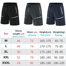 Men Training Shorts Zipper Pockets Fitness Shorts Slim Fit  Summer Shorts