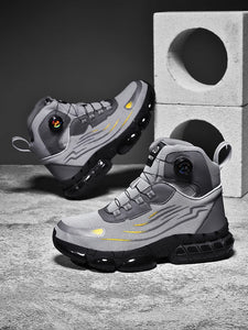 Steel Toe Cap Shoes For Men Work Boots Puncture-Proof Work Safety Shoes Protective Working Shoes Male Footwear Security Sneakers
