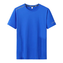 Plus Size T-shirt for Men 110-175kg 7XL Breathable Quick Dry Tees Big Oversized Round Neck Short Sleeve Tops Sport Male Clothing