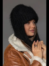 Winter Hat Women Russian Winter Trapper Hat with Ear Flaps - Thick Knitted Ushanka for Cold Weather Military Style Fur Pilot Hat