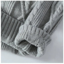 Men's Kintted Long Sleeved Sweater Men Solid Color Sweater Autumn/winter Soft Warm Comfortable Top Thick Warm Wool Pullovers