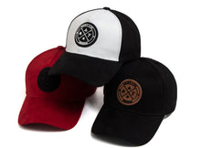 New Round Leather Labels Trendy Suede Hats for Men Baseball Caps Men's Versatile Sun Hats Women's Hip-hop Caps Outdoor Shade