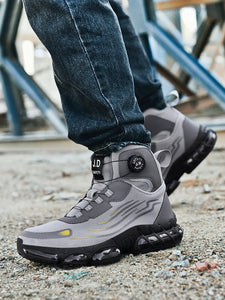 Steel Toe Cap Shoes For Men Work Boots Puncture-Proof Work Safety Shoes Protective Working Shoes Male Footwear Security Sneakers