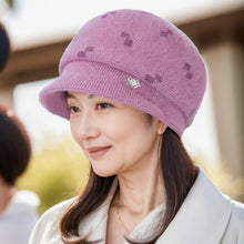 Winter Hat for Women Scarf Beanie Fleece Lined Ear Flap Thermal Knitted Berette Unisex Cold Weather Outdoor Mother Elderly