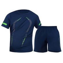 2/4 Pcs Men's Quick-drying Sports Fashion Suit Loose Plus Size Breathable Short Sleeve Joker Running Fitness And Leisure Shorts