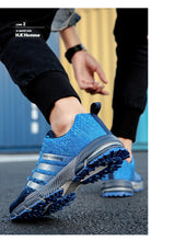 Men's and women's flats fashion casual sneakers plus size breathable fitness running shoes