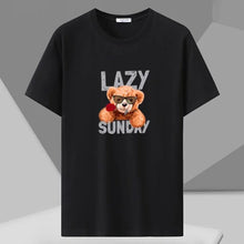 Mens T Shirts Printed Tee Plus Size 110-180kg 5XL 6XL 7XL Black T-shirt Round Neck Short Sleeve Oversized Tops Big Men Clothing