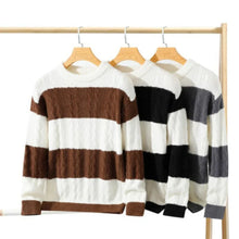 Men Outdoor Fashion Trend Multifunctional High-quality Knitted Sweater Winter Fashion Cool Casual Round Neck Distressed Sweaters