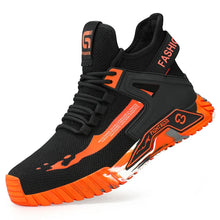 Steel Toe Anti-smash  Anti-Puncture Safety Shoes Men Lightweight Slip Resistant Work Shoes Comfortable Breathable Work Boots Men