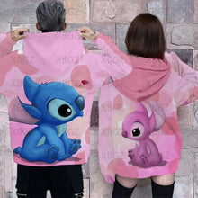 Disney Stitch Sweatshirt Woman/ Men's Sweatshirts Fashion Y2k  Couple Hoodies 3D Print