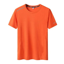 Plus Size T-shirt for Men 110-175kg 7XL Breathable Quick Dry Tees Big Oversized Round Neck Short Sleeve Tops Sport Male Clothing