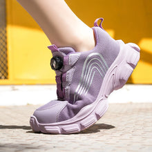 Big Size Men and Women Rotary Buckle Work Safety Shoes Men Air Soft Sole Lightweight Sneakers Protective Fashion Work Shoes