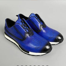 Men's Genuine Leather Comfortable Heightening Casual Shoes Non-Slip Sole Brock Lace Up Sneakers Banquet Walking Men Shoes b17