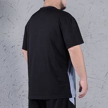 Men's Gradient T-shirt Big Size 6XL/7XL 110-175KG Fashion Loose Short Sleeve Round Collar Tees Summer Oversized Tops