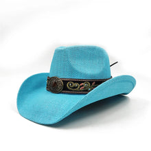 New cowboy hat women men fashion western knight hat embroidery accessories travel sun hat
