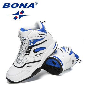 BONA  Basketball Shoes Men Cushioning Light Trendy Sneakers Man