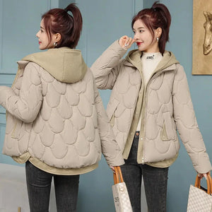 Winter Women Jacket Parkas Coat  Thick Warm and Stylish Padded Jacket for Cold Weather