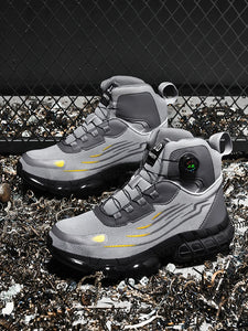 Steel Toe Cap Shoes For Men Work Boots Puncture-Proof Work Safety Shoes Protective Working Shoes Male Footwear Security Sneakers