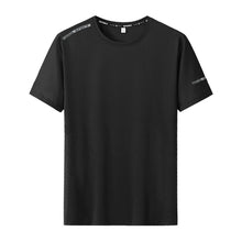 Plus Size T-shirt for Men 110-175kg 7XL Breathable Quick Dry Tees Big Oversized Round Neck Short Sleeve Tops Sport Male Clothing