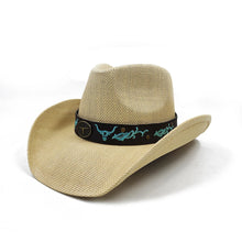 New cowboy hat women men fashion western knight hat embroidery accessories travel sun hat