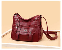 Soft Leather Mother Bag Large Capacity Fashionable Shoulder Crossbody Bag for Women