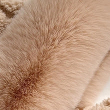 Winter Hat For Women Hooded Face Mask Fluff Keep Warm Thicken Style Neck Scarf Hooded Cap Beanie Knitted Cashmere Neck Warmer