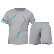 2/4 Pcs Men's Quick-drying Sports Fashion Suit Loose Plus Size Breathable Short Sleeve Joker Running Fitness And Leisure Shorts