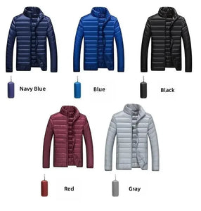 Men Waterproof Lightweight Padded Duck Down Jacket Autumn/ Winter