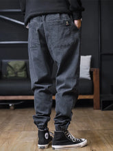 Men Loose Joggers Streetwear Harem Jeans Cargo Pants Ankle-Length