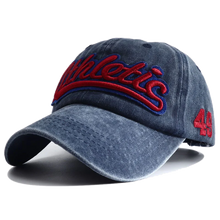 Athletic Letter Embroidery Baseball Cap Retro Washed Cotton Peaked Hat Hip Hop Trucker Dad Caps Fashion Sun Hats for Women Men