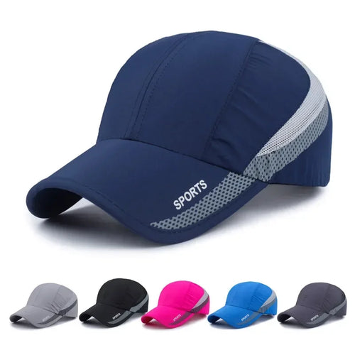 Men Women Outdoor Sport Baseball Mesh Hat Running Visor Quick-drying Cap Baseball Hat  Cute Hat  Hats for Men  Bonnet