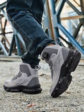 Steel Toe Cap Shoes For Men Work Boots Puncture-Proof Work Safety Shoes Protective Working Shoes Male Footwear Security Sneakers
