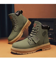 Big Size48 Men Boots Fashion Motorcycle Ankle Boots for Men Waterproof Hiking Boot Winter Chelsea Retro Boots Comfy Botas Hombre