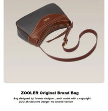 ZOOLER Luxurious Genuine  Oxford Cloth Crossbody Bag