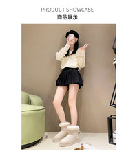 2026Winter Women Shoes Fashion High Top Cotton Shoes Plush Warm Snow Boots Winter Boots for Women Outdoor Non Slip Platform Boot