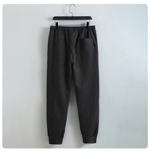 Stripe Sets Men 10XL 11XL Plus Size Suits Stripe Cargo Shirts Jacket Pants Male Fashion Casual Spring Autumn Suits Big Size 11XL