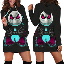 Jack Skellington Hoodie Dress Sweater Fashion Disney Dress Sweatshirt