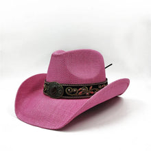New cowboy hat women men fashion western knight hat embroidery accessories travel sun hat