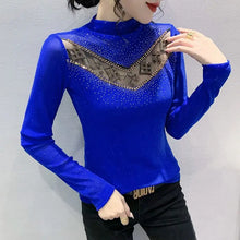 Women's Autumn Winter Fashion Half High Neck Pullover Long Sleeve Solid Color Simple and Casual Versatile Commuter Bottom Tops