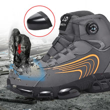 Steel Toe Cap Shoes For Men Work Boots Puncture-Proof Work Safety Shoes Protective Working Shoes Male Footwear Security Sneakers
