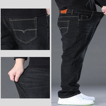 Big Size Men's Jeans High Stretch Denim Fabric Large Size Pants for 45-150kg Jeans Hombre Wide Leg Jeans Pantalon Homme