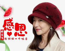 Winter Hat for Women Scarf Beanie Fleece Lined Ear Flap Thermal Knitted Berette Unisex Cold Weather Outdoor Mother Elderly